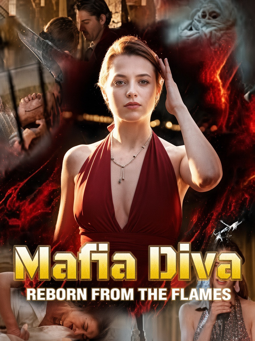 Poster for Mafia Diva: Reborn from the Flames, a hidden identity / revenge vertical micro drama directed by Ruari Chambers